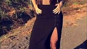 check out these dirty and sexy clips featuring my big black cock lover flashing