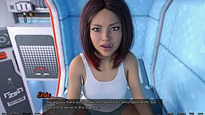 Stranded in Space 106 - Picking a Girl for Threesome with Curvy Girl Next Door