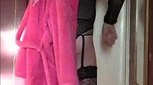 Crossdressing SISSY Craves SWALLOWING Cum!