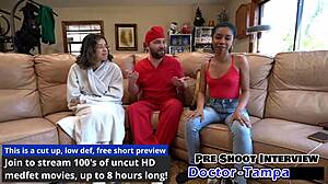 I feel so aroused as brunette Aria Nicole moans in missionary with gloves and latex during Florida handjob pov