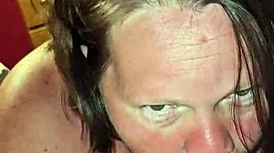 Milf Experiences Intense Orgasm While Sucking and Licking Cock in Steamy Session