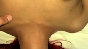 Amateur latina submits to deepthroat domination in intense session.