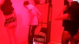 We danced an erotic dance for an effeminate man and in the end he almost decided to have sex with us both