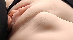 fuck her shaved pussy ejaculate in the body with anal assfucking big pussy toys close up cute fuck doll double penetration