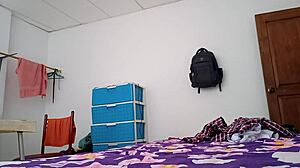 busty latina creates homemade porn in europe showing off her active slutty side with big tits