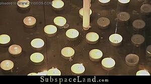 hey, these sweet damsels are getting mercilessly treated in that live bdsm public show