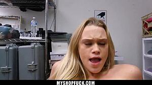 so the officer spots this brat shoplifter in stolen lingerie, what now?