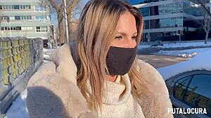 Monster Cock Pounds Petite Mature In Cowgirl And Doggystyle With Cum In Mouth Swallow From German Spanish Interracial Bedroom Sex