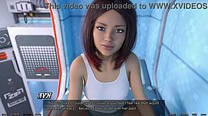 Stranded in Space 106 - Picking a Girl for Threesome with Curvy Girl Next Door