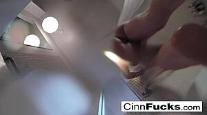 Christiana hey your big tits brunette babe looks nude and hot in the pool shower