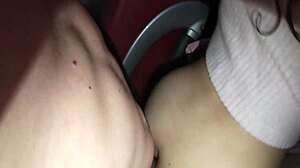 Quick doggyfuck pounding for teen near truck driver in outdoor car scene