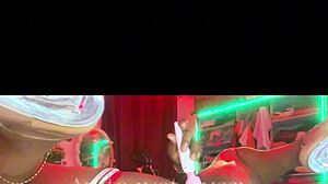 Two Dildos Filling My Wet Holes Now!