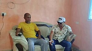 MARIDO pays debt with WIFES BIG ASS in real homemade pov doggystyle fucking for chubby ebony milf.