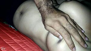 Indian honeymoon couple PRESSES and GROPES big boobs in intimate scene