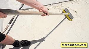 Oh Wow, Sexy Hot Brunette Angelina Moon Sucks Huge Fat Dick from Logan Xander!