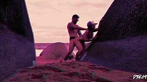 Oh wow, this maid will do anything to keep her job!