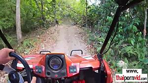 Dude tasting and fucking amateur Thai teen 18+ girlfriend's cherry fresh Asian pussy!