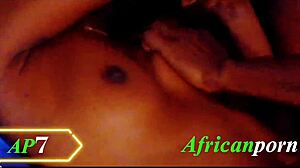 Ebony Beauty Gets Fucked Hard by Arrow-Shaped Monster Cock in Doggystyle