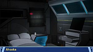 orange trainer 2... uh, with those boobs i mean tits wait