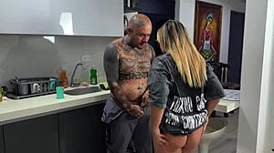 Hot Colombian Calls Me To Fix Her Pipe But Ends Up Riding My Cock In Cowgirl And Doggystyle Until Cumshot - Felipe Skull