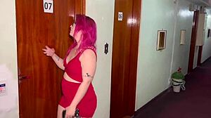 patricinha, you paying your brother's debt by giving that cute redhead pussy to the big black cock guy?