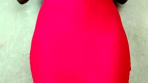 Why does this sexy hot African lady reveal her tits unexpectedly?