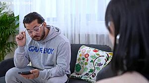 this virgin teen 18+ butterfly starts her wild journey with huge anal toys and rough fisting