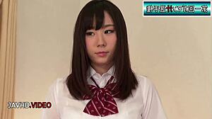 kinky japanese student ichika ayamori, show me your sensual blowjob passion in this hot asian teen play!