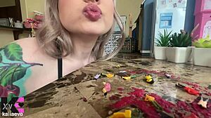 Giantess Swallows Tiny 18+ Population In Massive Mouthful Vore Destruction!