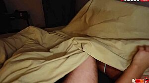 I Feel So Hot Sharing Bed with Stepmom, Fucking Her Big Ass and Cumming Hard