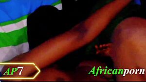 Ebony Beauty Gets Fucked Hard by Arrow-Shaped Monster Cock in Doggystyle