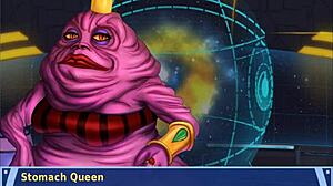 orange trainer 2... uh, with those boobs i mean tits wait