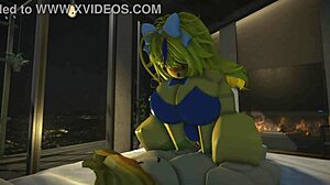 Little quickie session with noob girl taking big cock in fast sex action