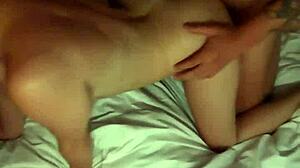 hey, why are these two men with huge dicks fucking this russian blonde from both sides?