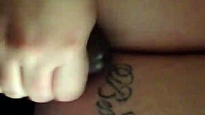 Intense Cumshot Explodes On Massive Tits After Wild Handjob Action