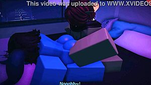 Goblin falls for slutty elf's big ass seduction leading to rough anal creampie