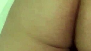 Enticing my Arab wife's ass for a fuck