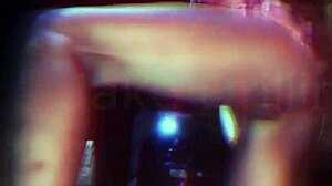 Big black cock pounds wet pussy hard like slave with squirting creampie in legs spread position