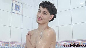 Hey, elegant Myke Jones totally enraptures curvy blonde Charlotte Mae in this hot fucking and footjob scene