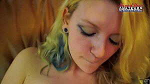 Skinny Blonde Coed Chelsie R Mouth And Pussy Fucked Hard