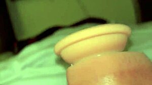 the story goes with a classic big cock stretching a tiny 18+ redhead's pussy in bedroom homemade action