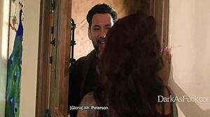 Let Me Join Babysitter Fucking On Family Couch With Big Tits And Rough Anal