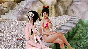 Harem hotel gameplay in episode 93 at the hotel