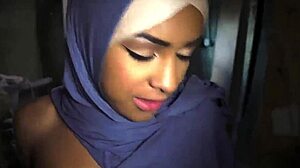 The Arab teen got her ass handled at the military booty drop point outside base.