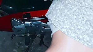 Ngentot Atas Motor In Gang Perumahan With Asian Teen Orgasm Doggystyle Public Flashing!