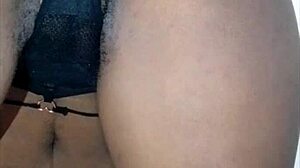 why does this african get fucked until she cums so hard?