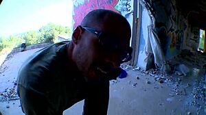 Horny Guys Fishing Turn Outdoor Creampie Blowjob With Cumshot Swallow!