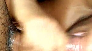 God Bless America With This Ebony Blowjob And Cum Swallow From Huge Black Cock!