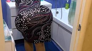 Mature Housewife Exposes Big Ass And Natural Tits For Monster Cock In Homemade Anal Assfucking With Blowjob And Fat Bbw Curves