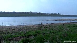 Short Haired Tattooed MILF Gets Fucked Outdoors Hard with Blowjob and Skinny European French Action in Intense Encounter